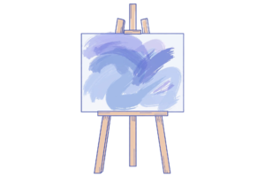 Ilustracion lienzo